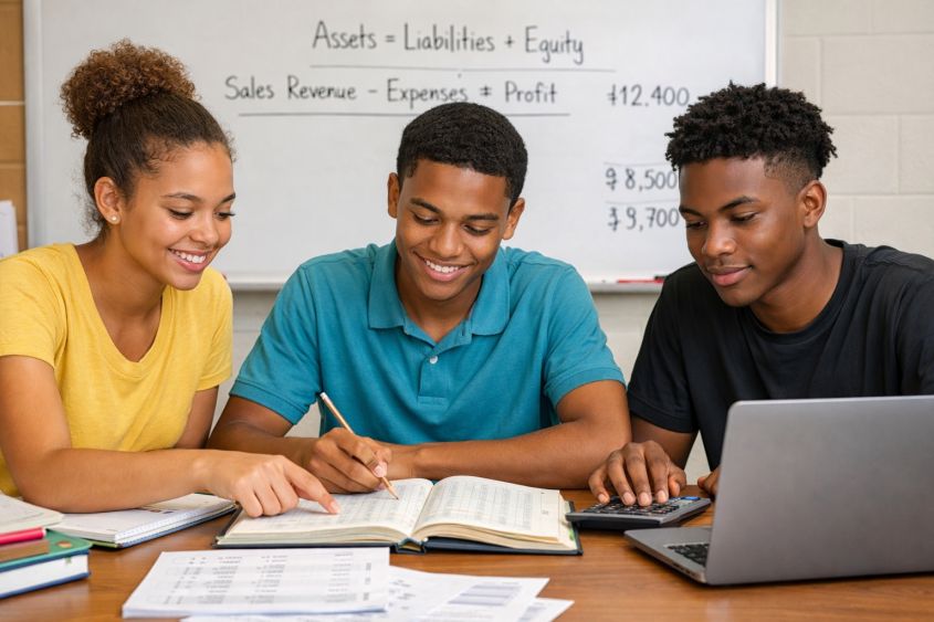 BGCSE Accounting - Tuesdays at 7:00 PM (March 3 - March 24)